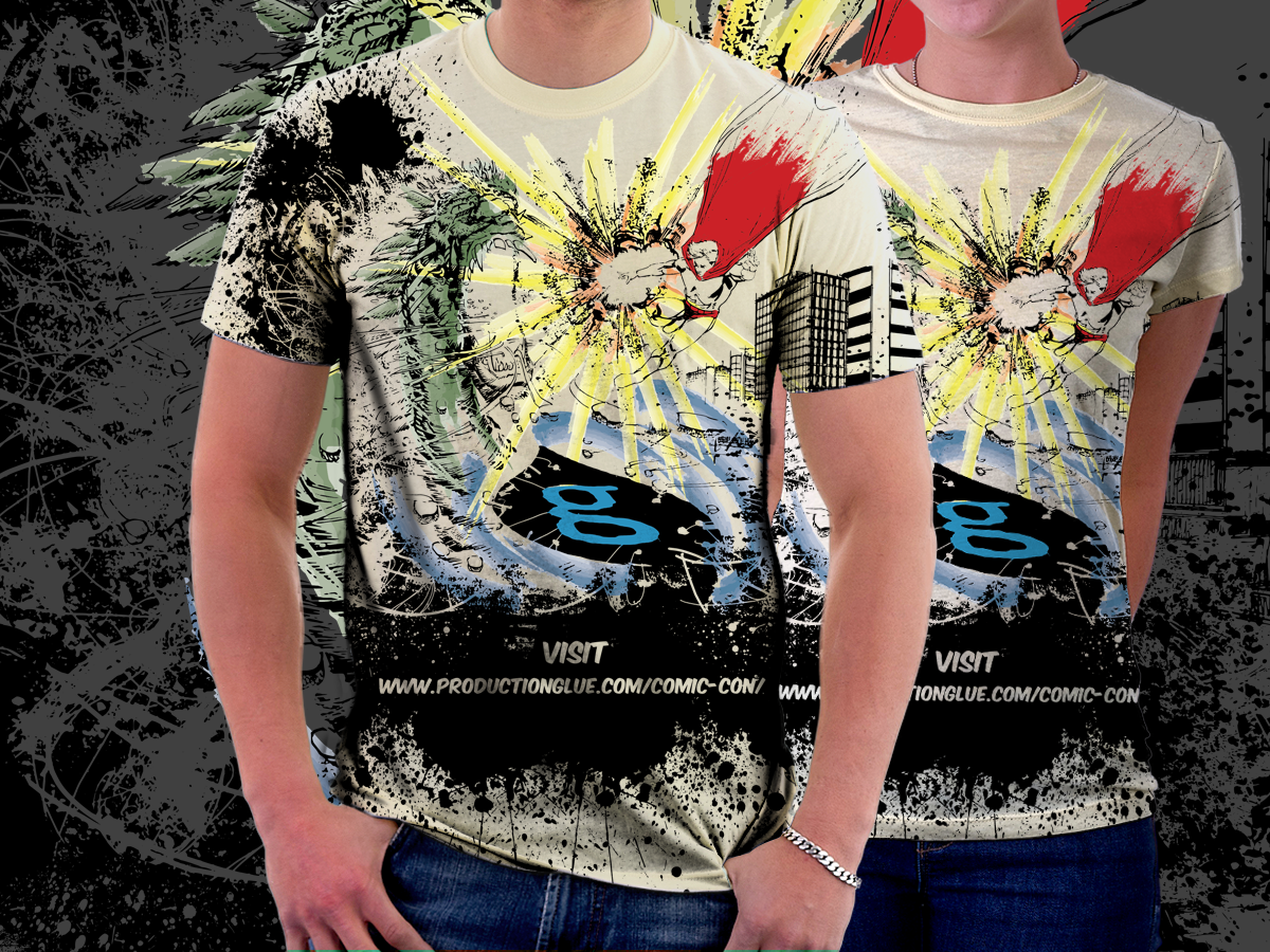 T-shirt Design by dan-D-dan for Production Glue | Design #4013467