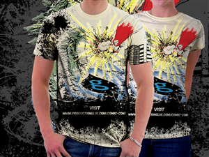 T-shirt Design by dan-D-dan for Production Glue | Design: #4013467