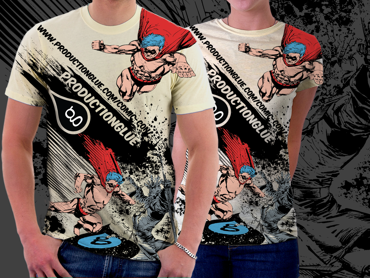 T-shirt Design by dan-D-dan for Production Glue | Design #4014705