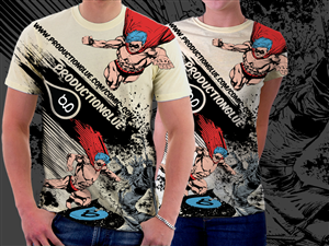 Comic Illustration T-shirt Design  | T-Shirt-Design von dan-D-dan