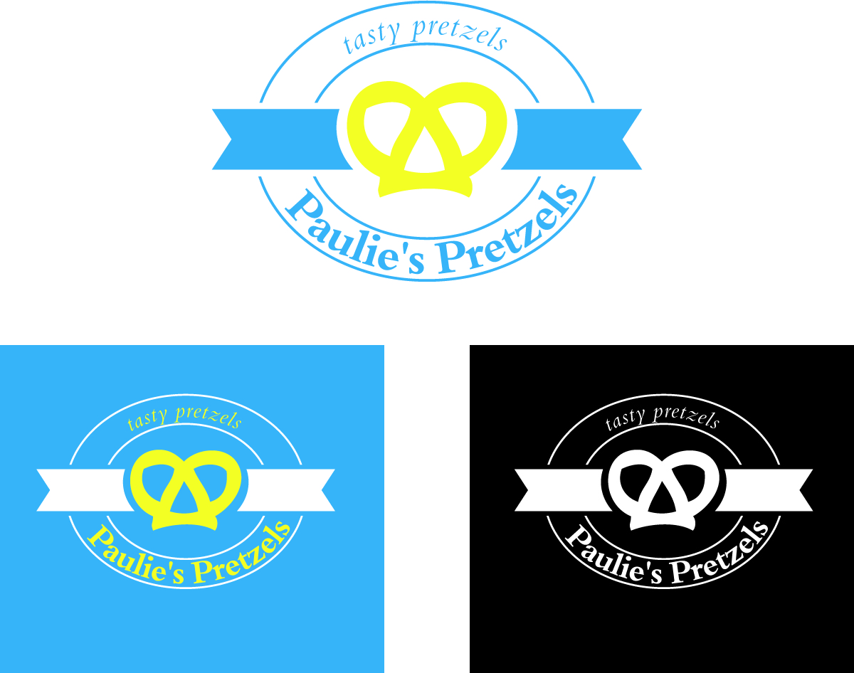 Logo Design by OUT of BOX.d for Paulie''sPretzels | Design #3963124