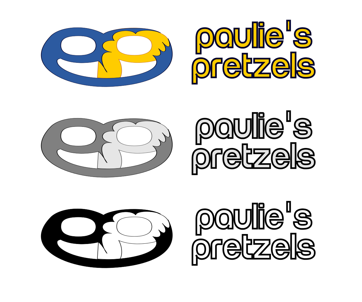 Logo Design by Vargavince91 for Paulie''sPretzels | Design #3956805