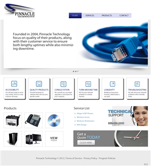 Web Design by pb for this project | Design: #1071803
