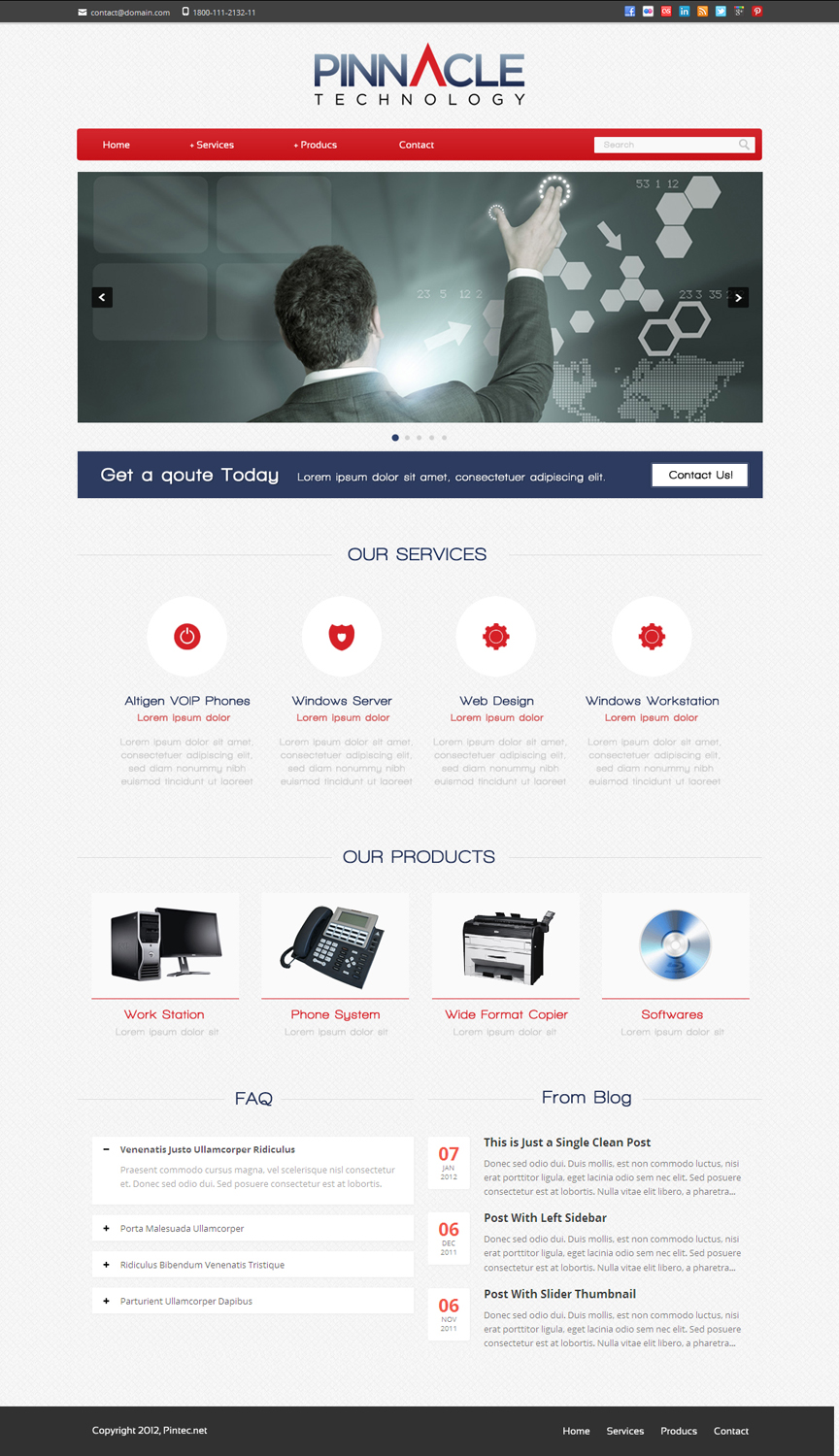 Diseño Web por OM para este proyecto | Diseño #1100609