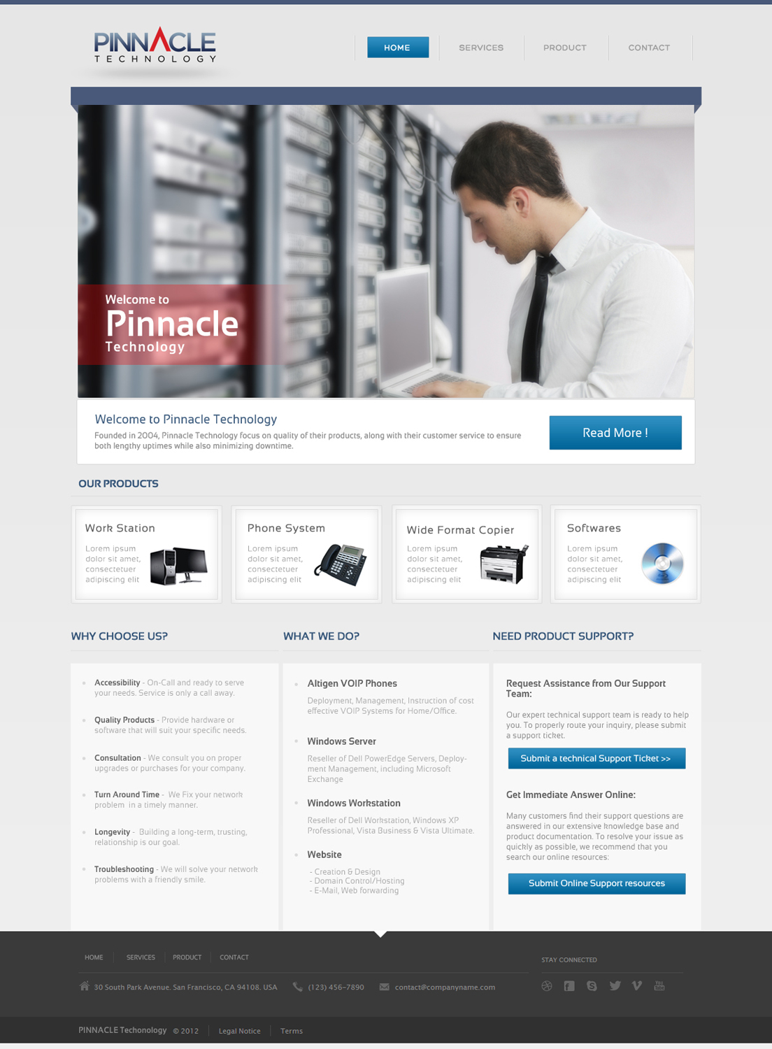 Diseño Web por OM para este proyecto | Diseño #1118946