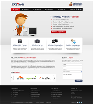 Web Design by Infonity for this project | Design #1095228