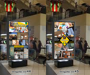 General Contractor Signage for Shopping Mall | Design de Panneau par GliderGraphx