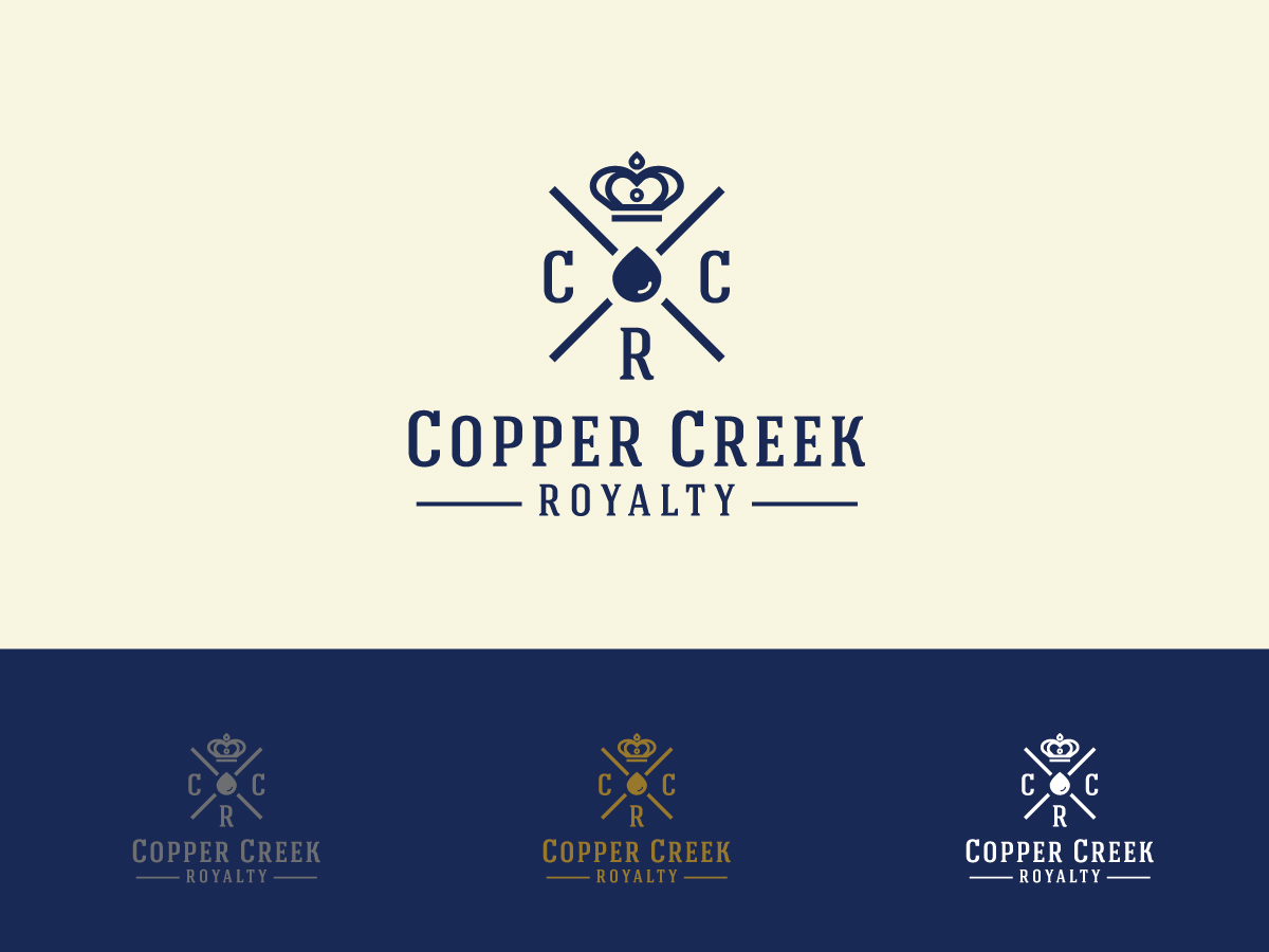 Logo-Design von Ciprian.H für Copper Creek Royalty LLC | Design #3954963