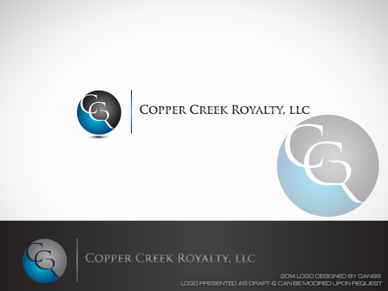 Logo-Design von dan99 für Copper Creek Royalty LLC | Design #3952671