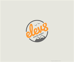 Elev8 Digital Agency | Logo Design by Kitchenfoil