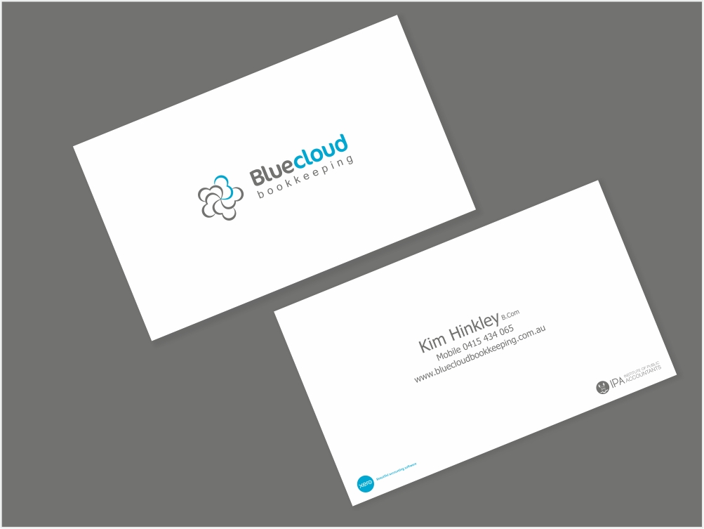 Logo Design by Logocraft for Bluecloud Bookkeeping | Design #1110077