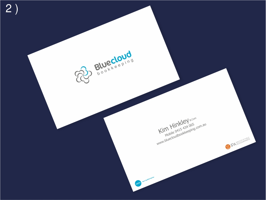 Logo Design by Logocraft for Bluecloud Bookkeeping | Design #1116528