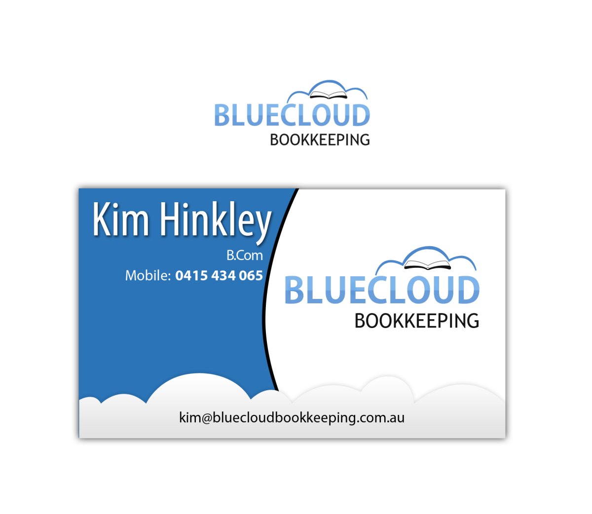 Logo Design by TechWise for Bluecloud Bookkeeping | Design #1074880