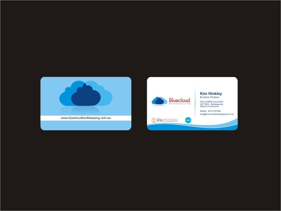Logo Design by LogoShop for Bluecloud Bookkeeping | Design #1103461