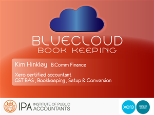 Logo Design by Shannon Cox for Bluecloud Bookkeeping | Design #1076757