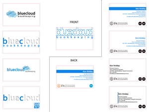 Logo Design by Leila Mei for Bluecloud Bookkeeping | Design #1075719
