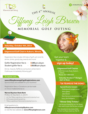 2014 Golf Outing Flyer