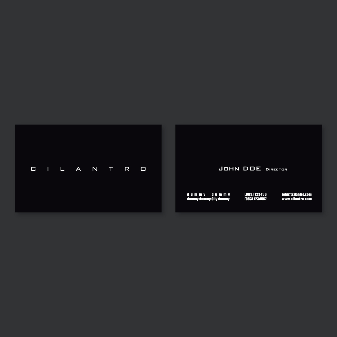 Business Card Design by yellowpixell for this project | Design #1066776