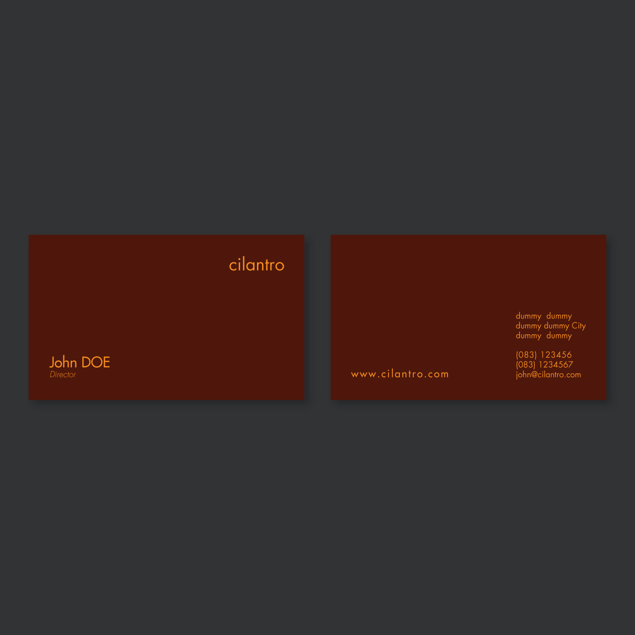 Business Card Design by yellowpixell for this project | Design #1066779