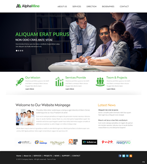 Web Design by pb for this project | Design: #3950180