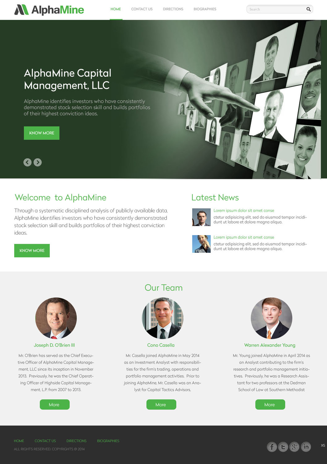 Web Design by pb for this project | Design #3957350