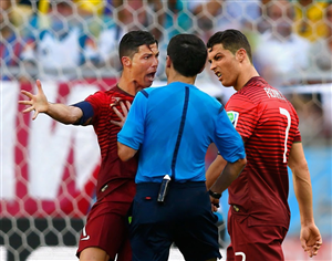 2014 FIFA World Cup Contest 2: Photoshop Cristiano Ronaldo Getting Angry in Other Scenes | Photoshop Design by  geomateo