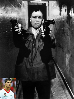 2014 FIFA World Cup Contest 2: Photoshop Cristiano Ronaldo Getting Angry in Other Scenes | Diseño de Photoshop por neboica