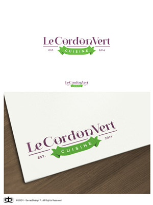 Logo Design by garrad for Le Cordon Vert Cuisine | Design: #3973013