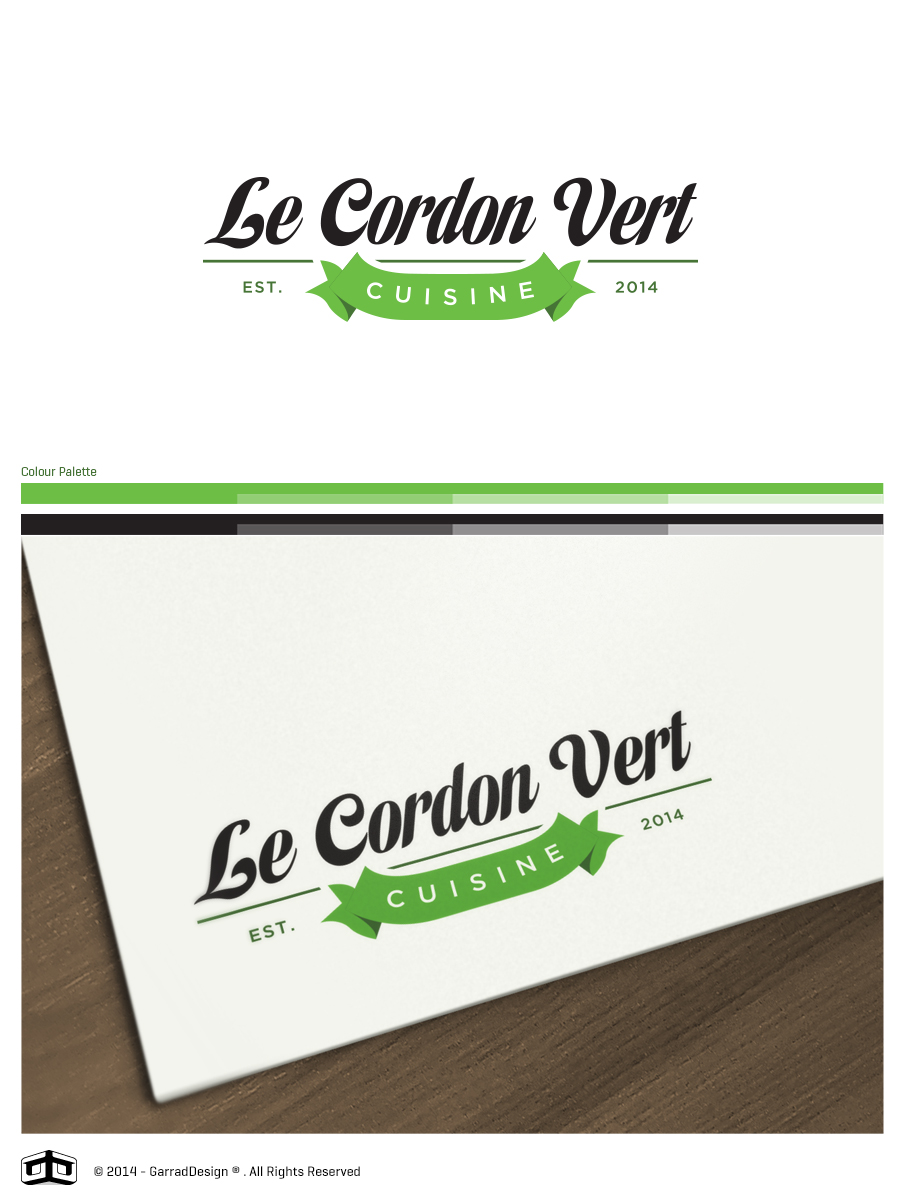 Logo Design by garrad for Le Cordon Vert Cuisine | Design #3992785