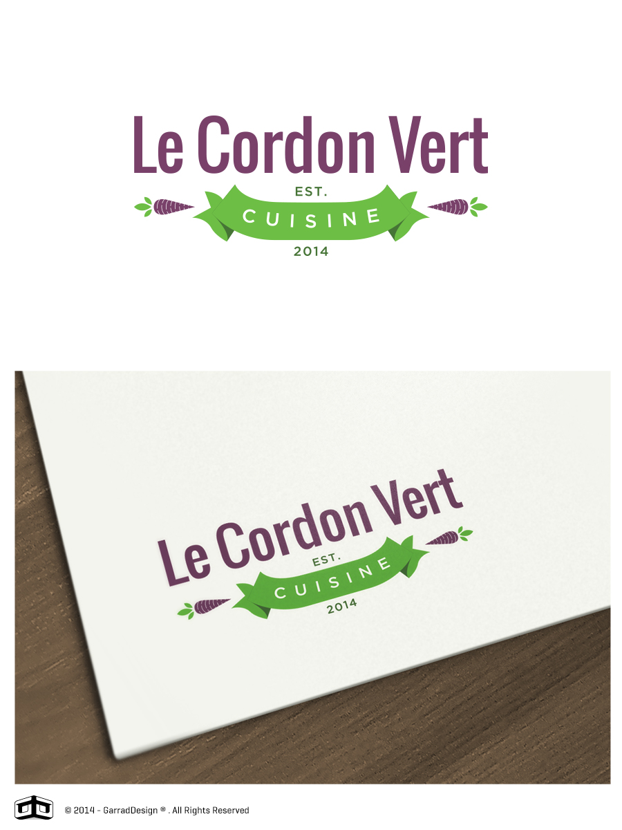 Logo Design by garrad for Le Cordon Vert Cuisine | Design #4011679