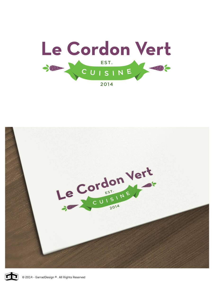 Logo Design by garrad for Le Cordon Vert Cuisine | Design #4011704