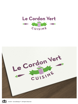 Logo Design by garrad for Le Cordon Vert Cuisine | Design: #4026620