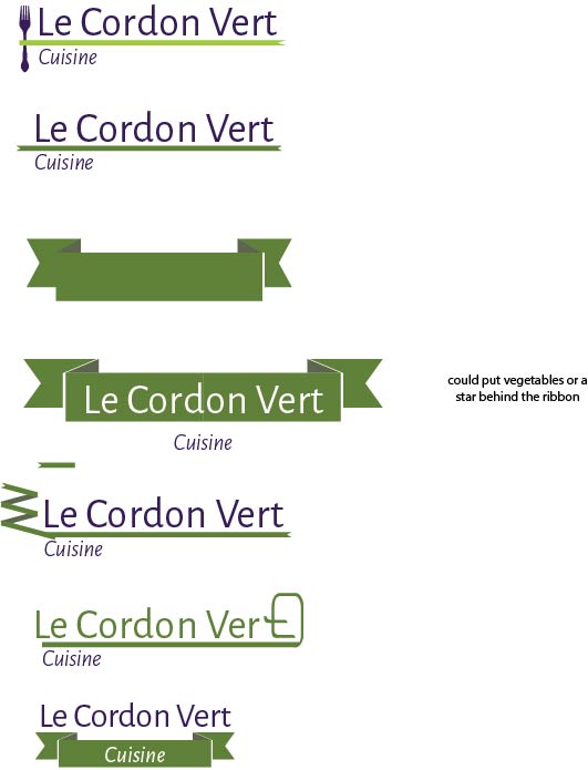 Logo Design by Cats Ears for Le Cordon Vert Cuisine | Design #4012563