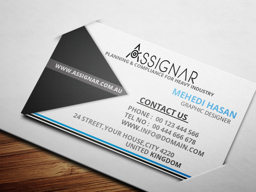 Business Card Design by veeranath for this project | Design #4014141