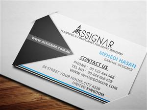 Business Card Design by veeranath for this project | Design: #4014141