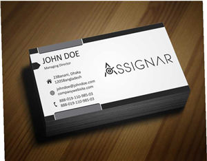 Business Card Design by AwsomeD for this project | Design: #3946487