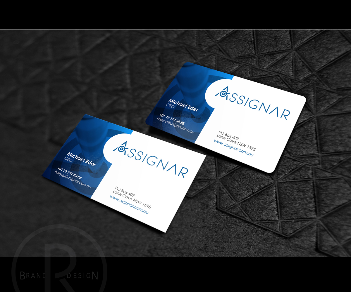 Business Card Design by Rich_LHA for this project | Design #4007313