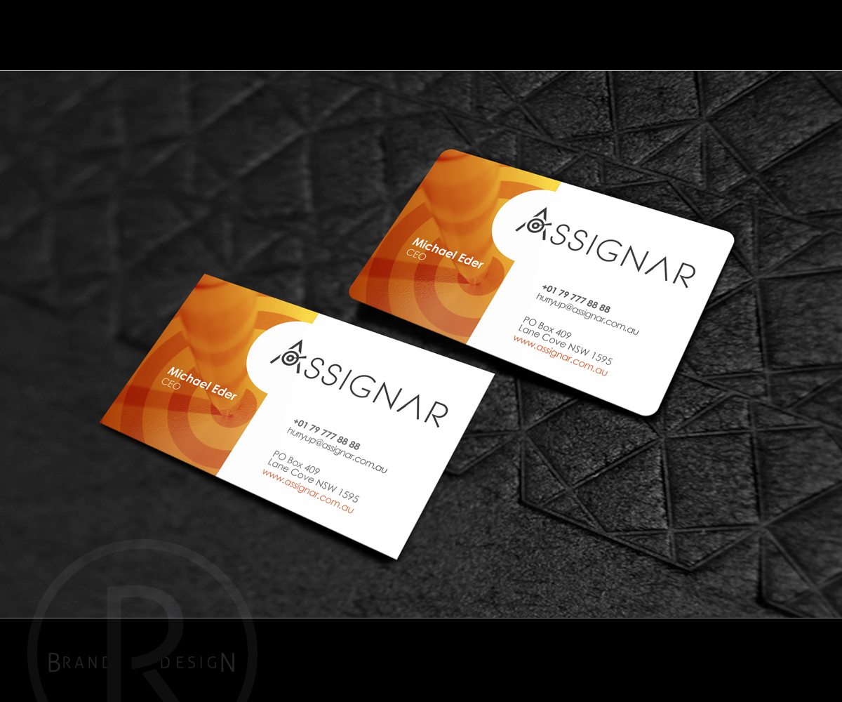 Business Card Design by Rich_LHA for this project | Design #4007335