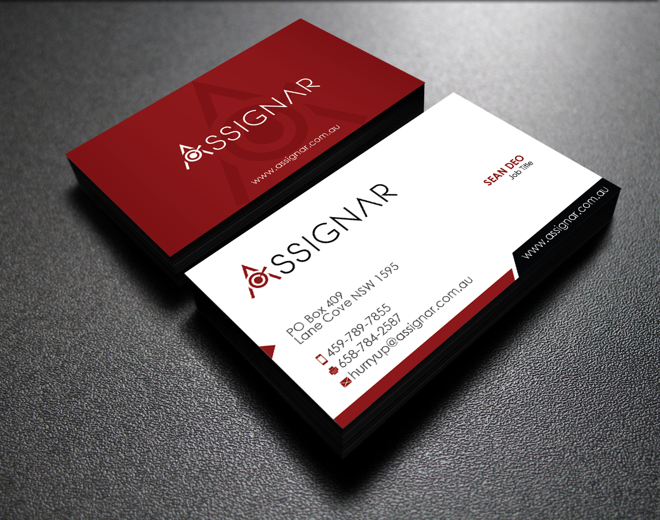 Diseño de Tarjeta de Presentación por Sarmishtha Chattopadhyay_loginchange para este proyecto | Diseño #3949270