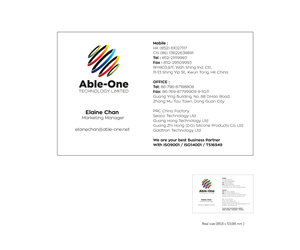 Design de Carte de Visite par ATDias pour ce projet | Design : #4088865