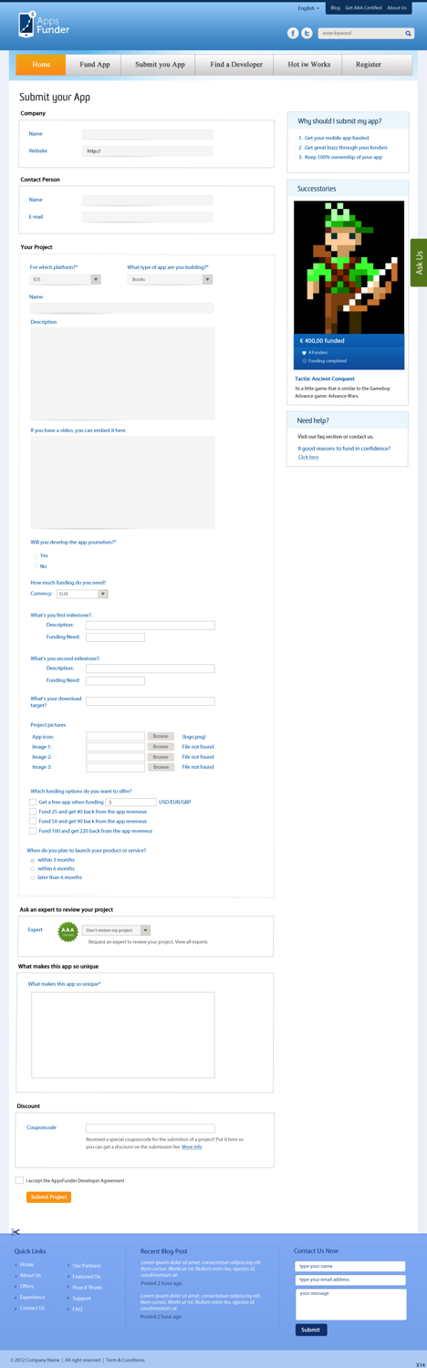 Web Design par pb pour ce projet | Design #1078707