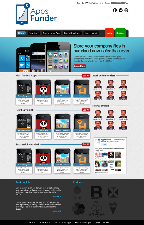 Web Design par VangelTzo pour ce projet | Design #1075041