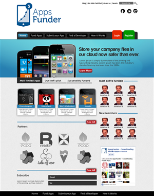 Web Design by VangelTzo for this project | Design: #1075051