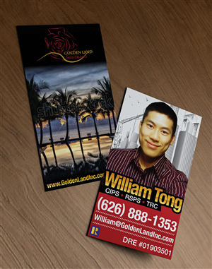 [Business Card] Real Estate Broker Needs To Stand Out From Crowd w/ Impactful & Actionable Design | Business Card Design by MPStudio