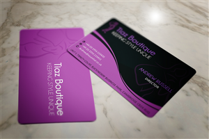 Online Fashion Boutique needs new Logo and Business Card Design  | Business Card Design by MT