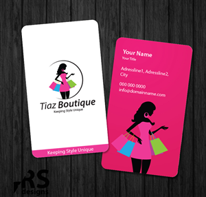 Online Fashion Boutique needs new Logo and Business Card Design  | Business Card Design by Aaaron
