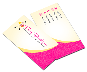 Business Card Design by cRis.faR for Tiaz Boutique  | Design: #3949535