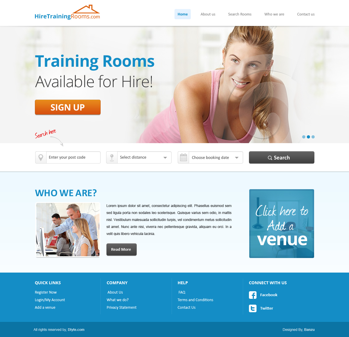 Web Design by Banzufm for this project | Design #1068522