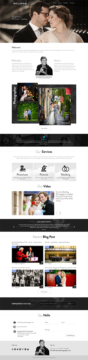 Wordpress Design by Mayank Patel