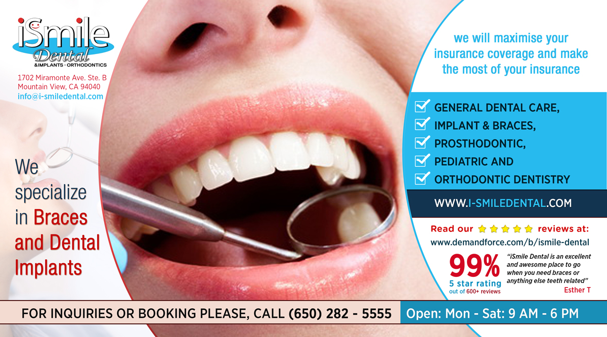 Postcard Design by UrbainFX for iSmile Dental | Design #4117337